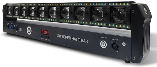Light4me Sweeper Halo Bar Studio Lamp Movable Led Lighting Bar Dmx 10x30w Rgbw + 120x0.5w