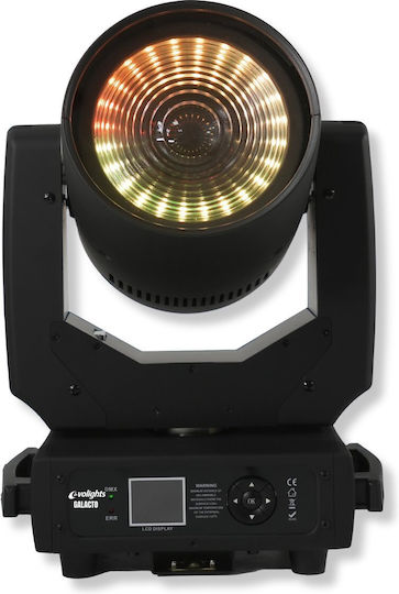 Evolights Galacto Movable Head 120w Rgbl Led + 24x0.1w Rgb Smd5050 Led Effect Ring