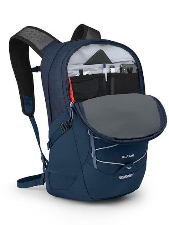 Osprey Quasar Αδιάβροχη Τσάντα Πλάτης για Laptop 15.6" με Θύρα USB σε Μπλε χρώμα