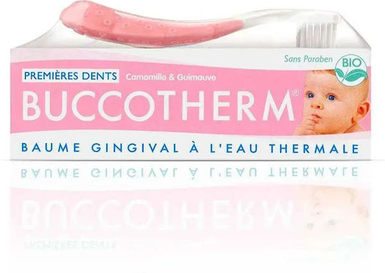 Buccotherm Teething Gel Baby Toothbrush Gum Relief 50ml