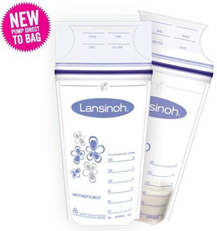 Lansinoh Breast Milk Storage Bags 180ml 25pcs