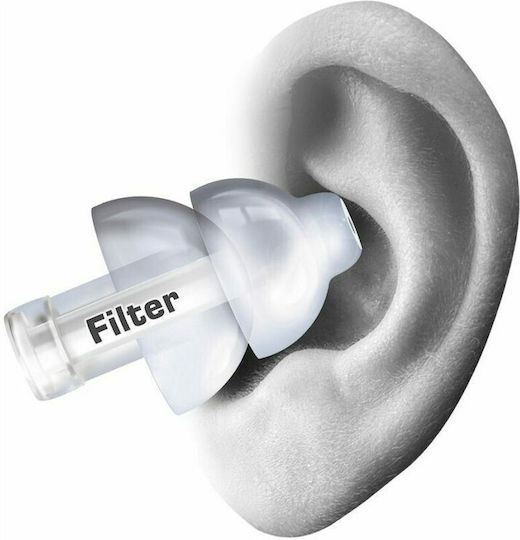 Alpine Earplugs in Transparent Colour 84022-220 2 Pieces
