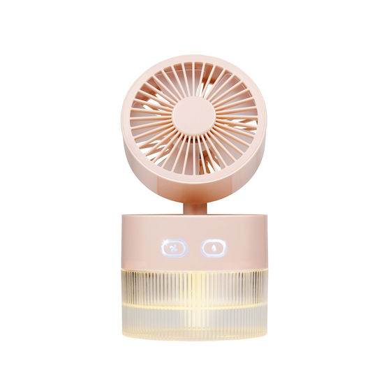Table Fan USB Spray Light Multicolour 350ml 4 Colors Lifetime Air