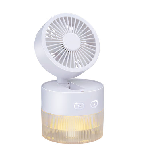 Table Fan USB Spray Light Multicolour 350ml 4 Colors Lifetime Air