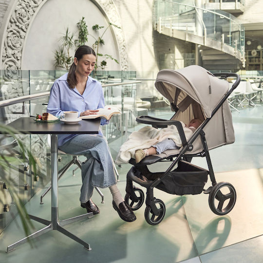 Kinderkraft Trig 3 Καρότσι Μωρού Kατάλληλο για Nεογέννητο Onyx Black