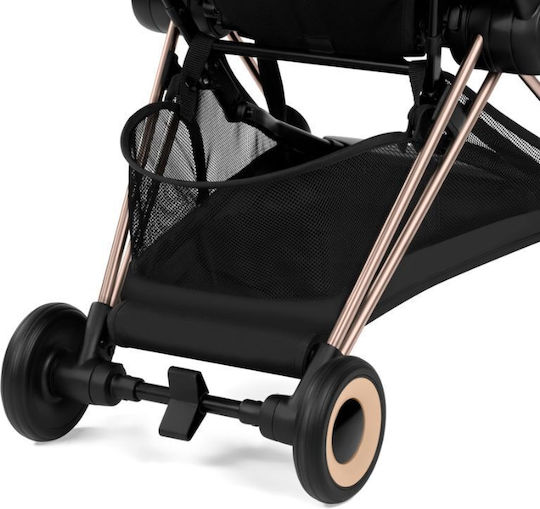 Cybex Coya Καρότσι Μωρού Kατάλληλο για Nεογέννητο Rosegold / Sepia Black
