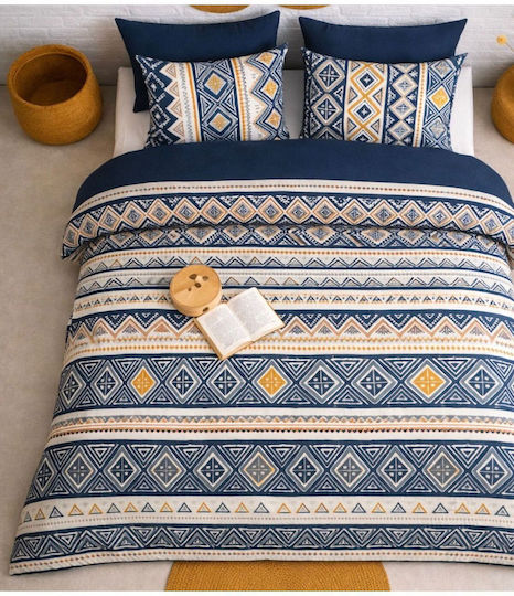SteweHome Double Set 200x230cm Blue