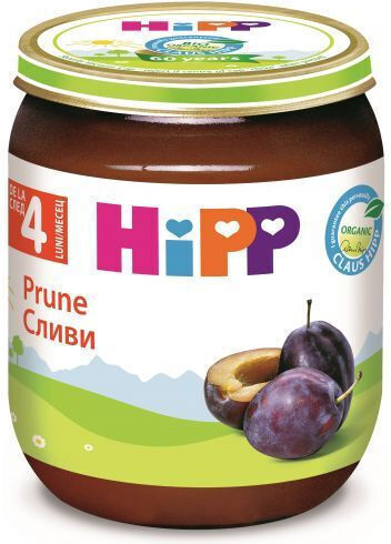 Hipp Πουρές Φρούτων-Λαχανικών 125gr για 4+ Μηνών