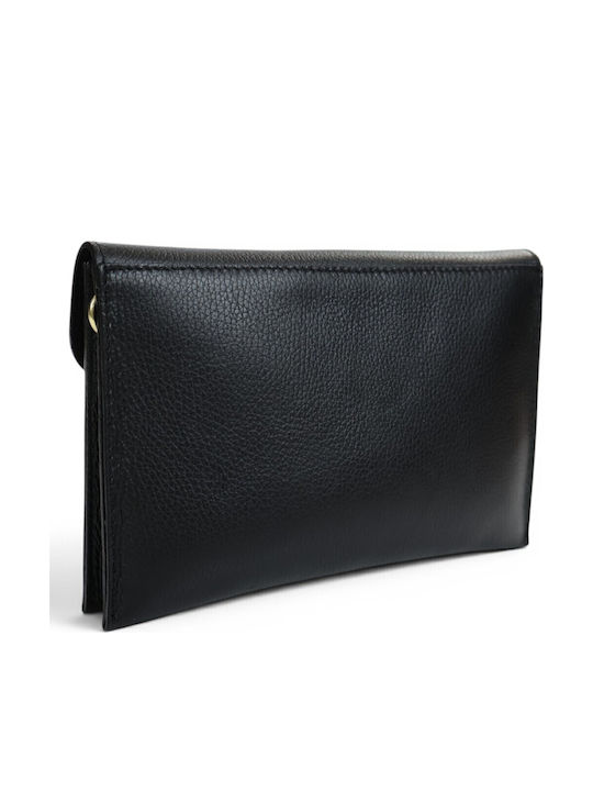 Leather Women's Envelope Black