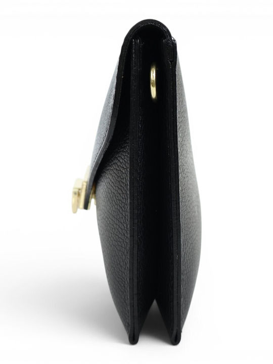 Leather Women's Envelope Black