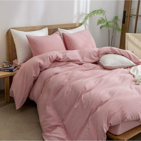 SteweHome Σετ Ημίδιπλη 180x220cm Εκρού SteweHome Σετ Ημίδιπλη 180x220cm Εκρού