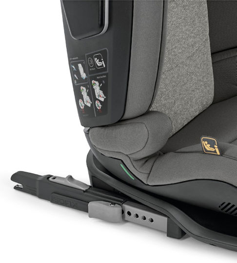 Inglesina Cartesio Baby Car Seat i-Size with Isofix Moon Grey 15-36 kg