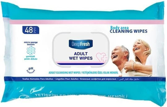 Deep Fresh Μωρομάντηλα 48τμχ