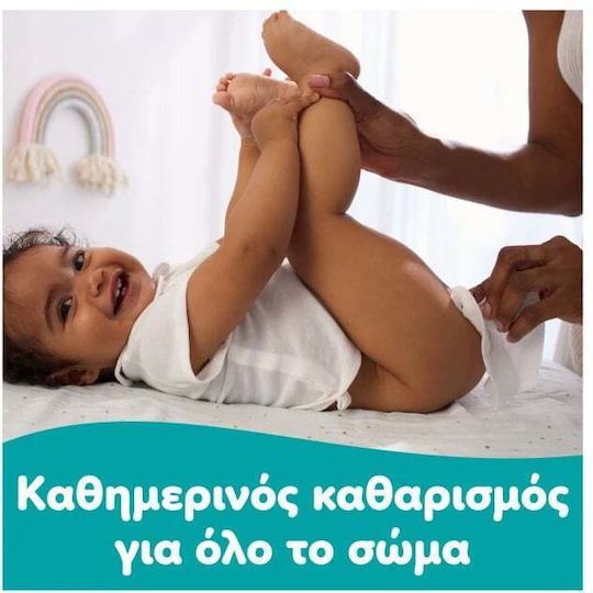 Pampers Fresh Clean Бебешки Кърпички Без Алкохол и Парабени 12x80 Броя