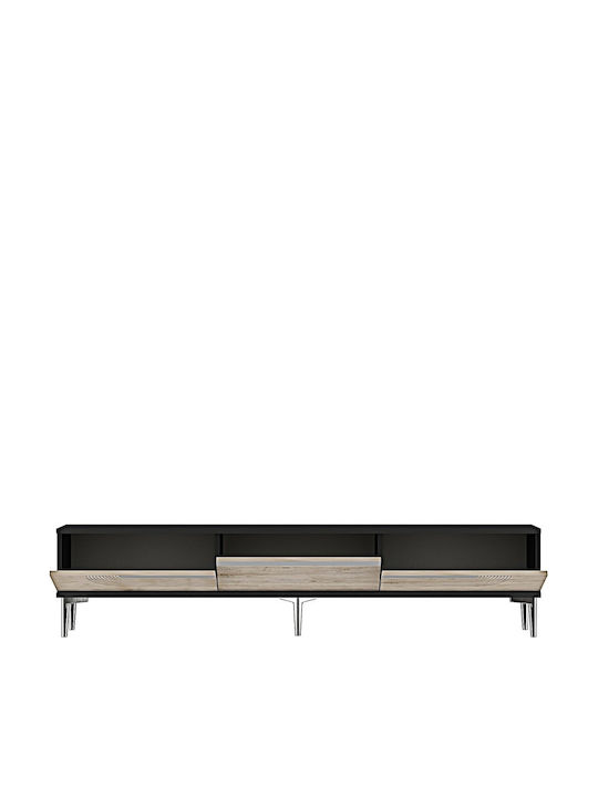 Έπιπλο Τηλεόρασης Χρυσό Μ180xΠ30xΥ41cm