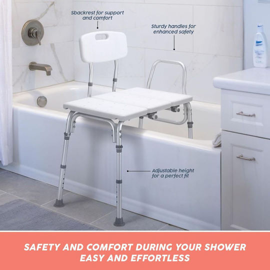 Linomag Bathroom Seat with Backrest