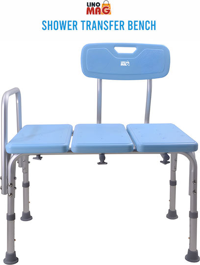 Linomag Bathroom Seat with Backrest