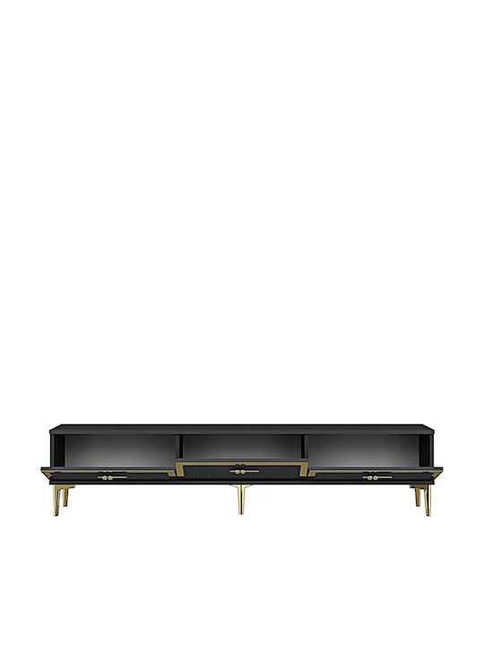 Έπιπλο Τηλεόρασης Χρυσό Μ180xΠ30xΥ41cm