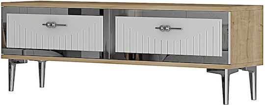 SteweHome TV-Ständer Gold M120xΠ30xH41cm