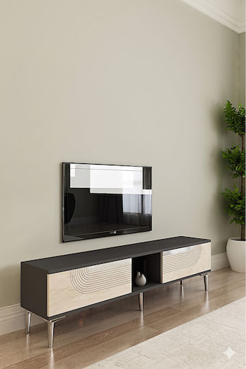 Έπιπλο Τηλεόρασης Travertine Μ150xΠ30xΥ41cm