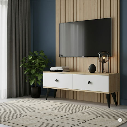 Έπιπλο TV Επιδαπέδιο Συνθετικό Ξύλο 120x30x41εκ.