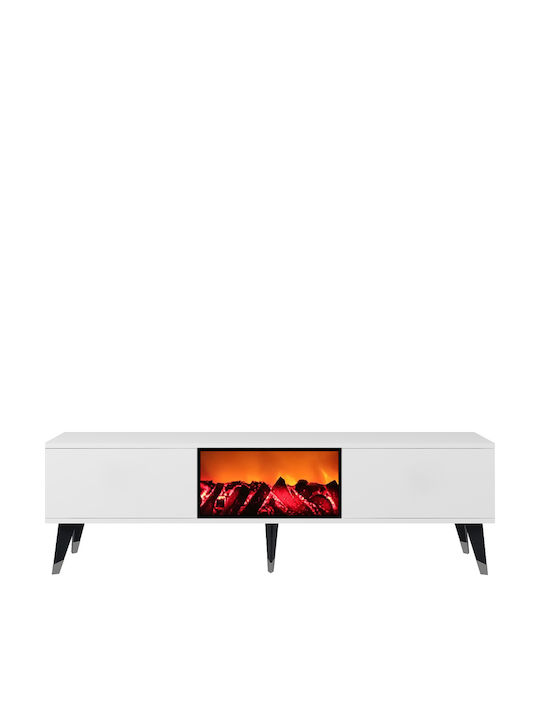 Έπιπλο Τηλεόρασης Μπλε Μ150xΠ30xΥ46cm