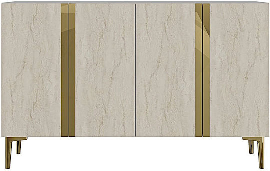 Έπιπλο Τηλεόρασης Καφέ Μ120xΠ32xΥ75cm