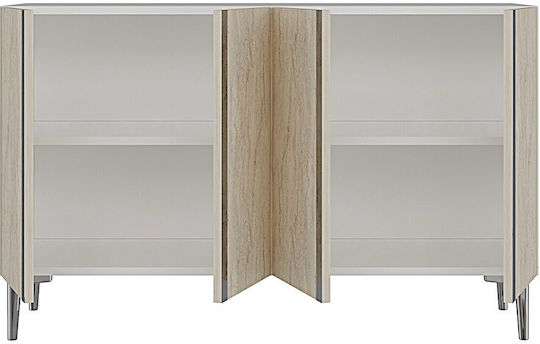 Έπιπλο Τηλεόρασης Καφέ Μ120xΠ32xΥ75cm