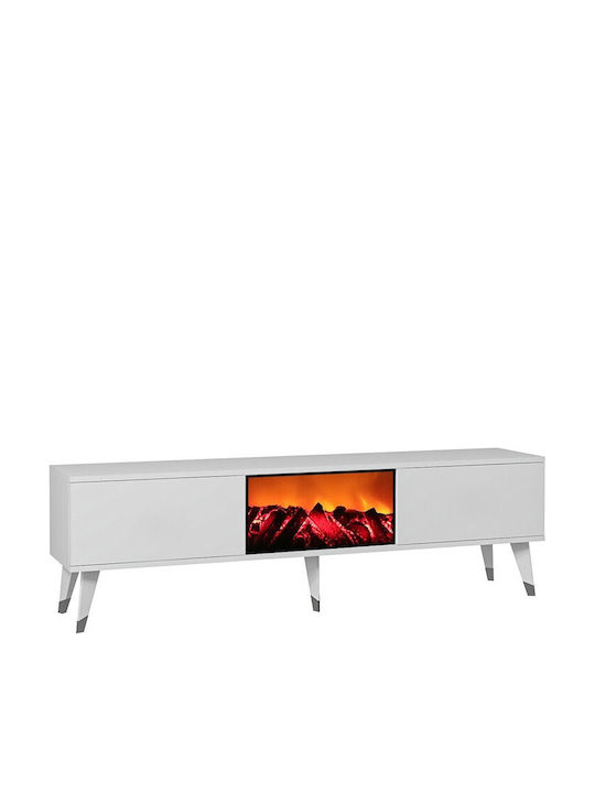 TV-Ständer Blau M150xP30xH46cm SteweHome