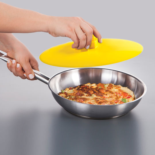 Svim Omelette Pan Plate for Turning Omelette Plastic Ø27cm Yellow