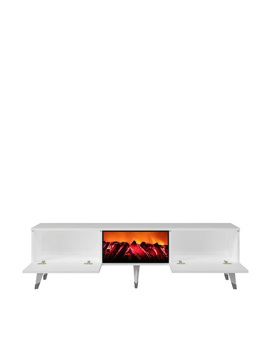 TV-Ständer Blau M150xP30xH46cm SteweHome