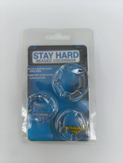 Mokko Toys Cock Ring Schwanz Transparent 3Stück