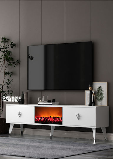 Stand TV Albastru L150xA30xÎ46cm
