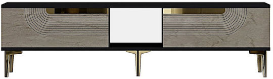 Έπιπλο TV Επιδαπέδιο Travertine 150x30x41εκ. Έπιπλο TV Επιδαπέδιο Travertine 150x30x41εκ.