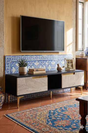 Stand TV Travertine L150xA30xÎ41cm