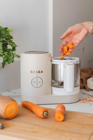 Beaba Babycook Neo Clay Baby Food Steamer with Integrated Blender 1.25lt