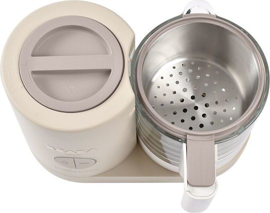 Beaba Babycook Neo Clay Baby Food Steamer with Integrated Blender 1.25lt