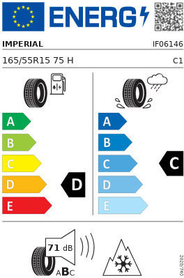 Imperial 165/55R15 75HH Λάστιχο 4 Εποχών για Επιβατικό Αυτοκίνητο