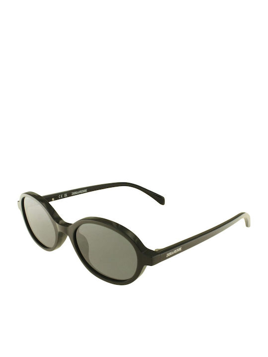 Zadig & Voltaire Women's Sunglasses with Black Frame and Black Lens
