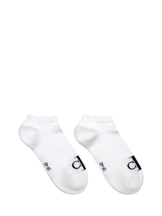 Calvin Klein Ανδρικές Κάλτσες Λευκο 2Pack Calvin Klein Ανδρικές Κάλτσες Λευκο 2Pack