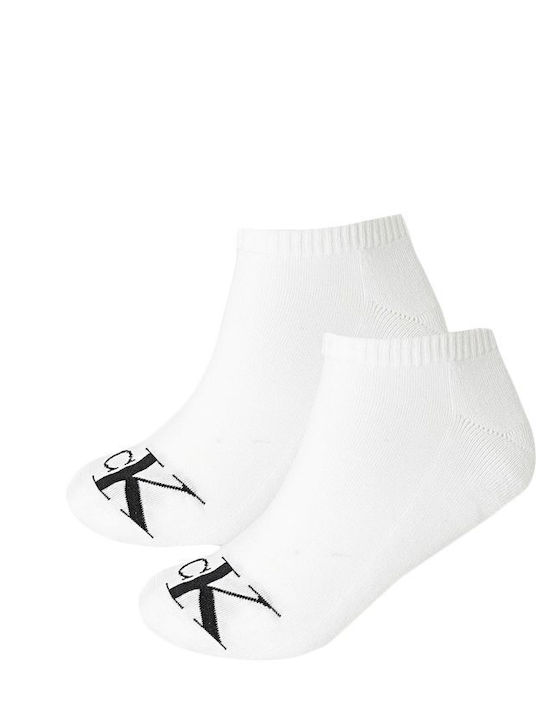 Calvin Klein Ανδρικές Κάλτσες Λευκο 2Pack