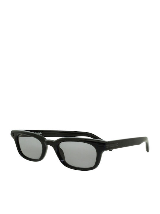 Chimi Noct Unisex Sonnenbrillen Mit Schwarzem Korkenzieherrahmen Und Schwarzem Glas