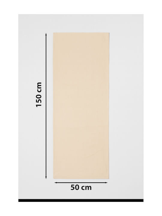 SteweHome Față De Masă Din In Neagră 150x50cm