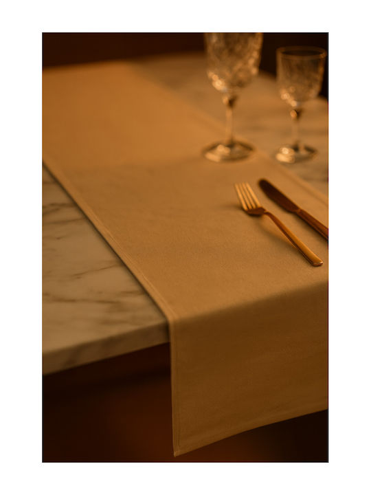 SteweHome Față De Masă Din In Neagră 150x50cm