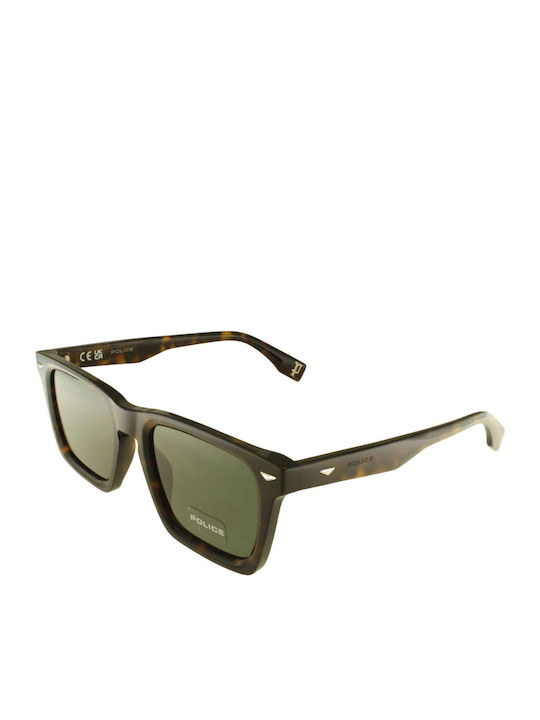 Police Men's Sunglasses with Brown Tartaruga Frame and Brown Lens SPLR79 02BL