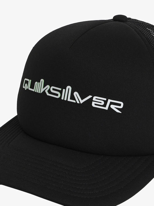 Quiksilver Cap Classic Foam Omni Trucker Black 3 Quiksilver Cap Classic Foam Omni Trucker Black 3