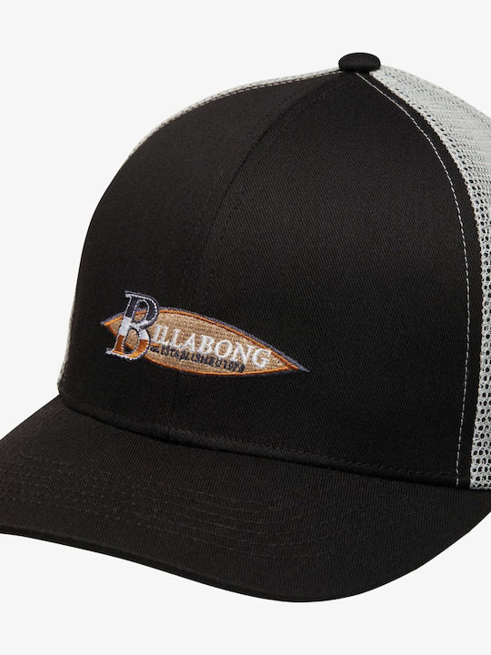 Billabong Men's Cap Runner Up Trucker Black