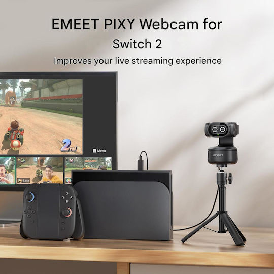 Emeet Pixy Dual AI Web Camera 4K 60FPS με Autofocus