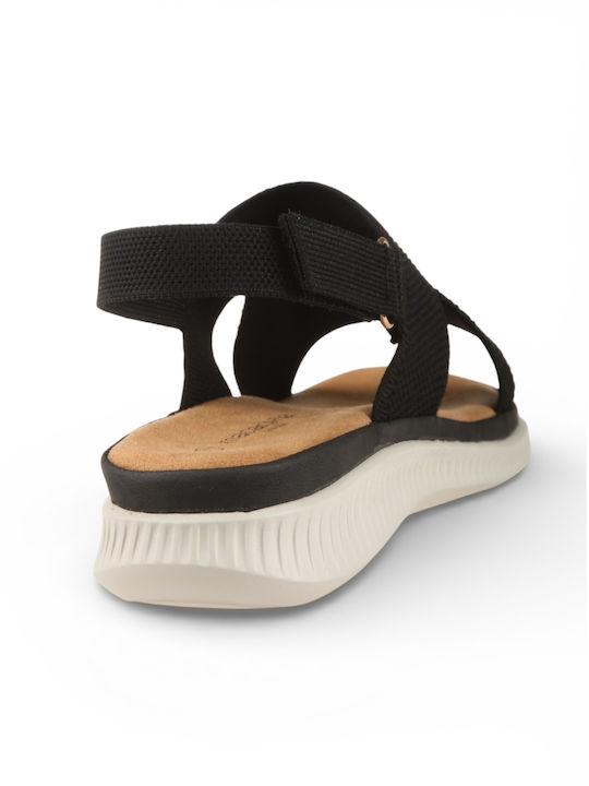 Women's Flat Sandals Black