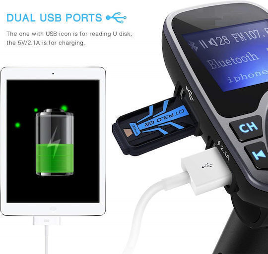 SPV FM Transmitter Car with USB